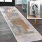 Jonathan Y Weaver Abstract Coastal Watercolor Machine-Washable Cream/Multi 2 ft. x 8 ft. Runner Rug WSH302A-28 - alternate 1