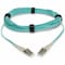 Add-On Addon 2M Lc (Male) To Lc (Male) Straight Aqua Om3 Duplex Fiber Patch ADD-LC-LC-MB2M5OM4 - alternate 5