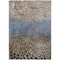 Homeroots 8' X 10' Khaki And Taupe Abstract Washable Indoor Outdoor Area Rug 609465 - alternate 6