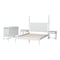 Baxton Studio Brantley Spindle Bedroom Set, White, Queen 272-14810-14810-14811-14813-ZORO - alternate 7