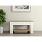 Homeroots 40" Oak and White Storage Bench with Flip Top 535165 - alternate 4