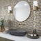 Apollo Tile Black 11.8 in x 11.8 in Shell Polished Floor and Wall Mosaic Tile 19.33 sqft/case, 20PK APLJWS8805A - alternate 3