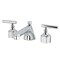 Kingston Brass Widespread Bathroom Faucet with Brass Pop-Up, Polished Chrome KZ4461CML - alternate 1