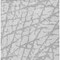 Homeroots 5' X 8' Silver And Gray Abstract Washable Indoor Outdoor Area Rug 614384 - alternate 5