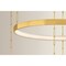 Corbett Lighting Chiasso 3 Light Chandelier in Vintage Polished Brass Finish 537-56-VPB - alternate 5