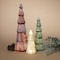 Gerson Multicolored Mercury Holiday Trees Table Decor 2491960 - alternate 2