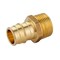 Thrifco Plumbing 3/4" x 3/4" Brass Male Adapter F1960 x MPT Lead Free - (PEX A) 7920187 - alternate 2