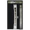 Vdomdoors Aluminum Door Cynex 6116 Black Entry Steel Metal Modern Painted W36+16xH80+14 Right Inswing CYNEX6116EXD-BLK-W36+16xH80+14-RH-I - alternate 2