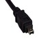 Sanoxy 3ft IEEE 1394a FireWire 400 6-pin to 4-pin, Black SNX-CBL-LDR-FW104-1103 - alternate 2