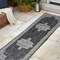 Jonathan Y Arden Vintage Casual Medallion Dark Gray/Cream 2 ft. x 8 ft. Indoor/Outdoor Runner Rug SMB300A-28 - alternate 5