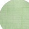 Homeroots 8' Mint Green And Ivory Round Geometric Washable Indoor Outdoor Area Rug 600836 - alternate 5