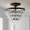 Jonathan Y Toronto 13" Metal/Crystal LED Flush Mount, Oil Rubbed Bronze JYL9029A - alternate 6