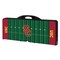 Picnic Time Family Of Brands USC Trojans - Football Field - Picnic Table Portable Folding Table, Black 811-00-175-095-0 - alternate 2