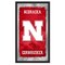 Holland Bar Stool Co Nebraska 15" x 26" Football Mirror MFtblNebrUn - alternate 1