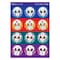 Trend Colorful Skulls/Vanilla Stinky Stickers, 48-Piece Set, 6PK T83308 - alternate 3