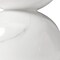 Leisuremod Sage Fiberstone Side Table, Half-Round Hourglass Design, Weatherproof, Fully Assembled SST16MW - alternate 4
