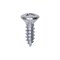 Auveco 10 x 5/8in Phillips Oval Head Tapping Screw Zinc, 100PK 2580 - alternate 1