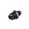 Hps Performance -4 AN to -3 AN Male To Male Reducer Union Coupler Adapter, Aluminum, Black AN919-2 - alternate 3
