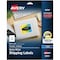 Avery Shipping Label, 3 21/64" Label W, 6 Labels per Sheet White 8254 - alternate 1