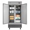 Koolmore 39 in. Commercial Stainless Steel 2-Door Reach-In Refrigerator, 30 cu. ft. RIR-2D-SS35C - alternate 7
