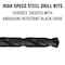 Drill America No 48 HSS Split Point Jobber Length Drill Bit, DWDSP Series DWDSP48 - alternate 6