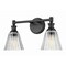 Z-Lite Auden Matte Black 2 Light Vanity 7704-2V-MB - alternate 4