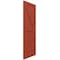 Ekena Millwork True Fit PVC Two Equal Panel Farmhouse Fixed Mount Shutters w/Z-Bar, Colorful Leaves, 12W x 44H, PR TFP102FH12X044CL - alternate 10