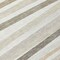 Homeroots 8' Ivory And Gray Round Striped Washable Indoor Outdoor Area Rug 597333 - alternate 5