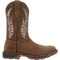 Georgia Boot Carbo-Tec FLX 11" Pull-On Work Boot with InsulKul, Brown, Size 9 GB00734 - alternate 1