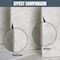 Powertec Diamond Hand Polishing Pads, for Polishing & Grinding Porcelain, Ceramic Tile, Glass, 60 Grit, 2PK 71904-P2N - alternate 3