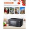 Commercial Chef 900 Watt Counter Top Microwave Oven, 0.9 Cubic Feet, Black Cabinet CHM990B - alternate 3