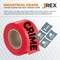 Jrex Safety Crime Scene Do Not Cross Tape Roll - 3 Mil - 1000 Ft x 3 Inch Wide Each - Red, 2PK PCST-JR-RED-3M-2PK - alternate 4