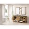 James Martin Vanities Breckenridge 72" Double Vanity, Light Natural Oak, w/ 3 CM Phantome Eclos Top 330-V72-LNO-3PHT - alternate 5
