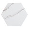 Andova Tiles Porlan 8-in. x 9-in. Hexagon Marble Look Matte Porcelain Wall & Floor Tile (9.9 Square Feet Per Box) ANDPOR1260 - alternate 5