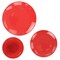 Martha Stewart 12 Piece Melamine Dinnerware Set in Red 130980.12 - alternate 5