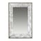Homeroots 24" Silver Glass Framed Accent Mirror 484983 - alternate 1