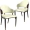 Leisuremod Aria Modern Dining Chair in Leather and Iron Legs with Curved Back in Red, 2PK AC45R2 - alternate 1
