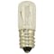 Ilc Replacement Miniature Bulb, 4W to 7W, 130V, C7, E12 Candelabra Screw (12mm), 10PK LIGHT BULB / LAMP 130V-C - alternate 2