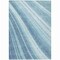Homeroots 3' X 5' Teal Blue Turquoise And Aqua Striped Washable Indoor Outdoor Area Rug 615013 - alternate 7