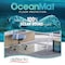 Deflecto OceanMat for Low Pile Carpet, 45x53 w/Lip CM1K232OCB - alternate 2