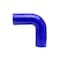 Hps Performance 2 in ID, 4-Ply High Temp Reinforced Silicone 90 Degree Elbow Coupler Hose, Blue HTSEC90-200-BLUE - alternate 1