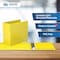 Davis Group Easyview Premium, Angle D Ring, Customizable, View Binder, (Yellow, 5"), PK4 8407-05-04 - alternate 3
