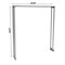 Rolacase SHELF For  Series 8 Van Storage Shelf Unit In Mid High Roof Commercial Vehicles RSSFR/HD/80/2006 - alternate 3