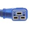 Ac Works Medical-Grade Power Cord, 20 ft 5-15P to Right-Angle C19, 15A Green Dot MD15ARC19-240SW - alternate 2
