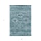 Homeroots 3' X 5' Teal Blue And Aqua Southwestern Washable Indoor Outdoor Area Rug 588732 - alternate 3
