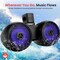 Pyle Dual Bluetooth Off-Road Speakers PLMRWKBT62BK - alternate 3
