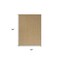 Homeroots 5' X 7' Tan And Brown Geometric Indoor Outdoor Area Rug 569808 - alternate 5
