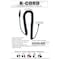 Klein Electronics High Noise Headset Cable with Motorola M6 Connector KCORD-M6 - alternate 3