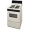 Premier Gas Range, Electronic Spark, 4 Sealed Burners, 24 inW x 46 inH x 26 inD, 2.42 cu. ft. Oven, Biscuit 805777 - alternate 1
