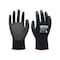 4Dock PU Coated Glove, Black/Green, M 12 PK WG005-M - alternate 1